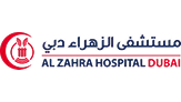 Al Zahra Hospital logo, Delegata partner hospital